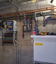 Commercial Plumbing System — Full Installation — before
