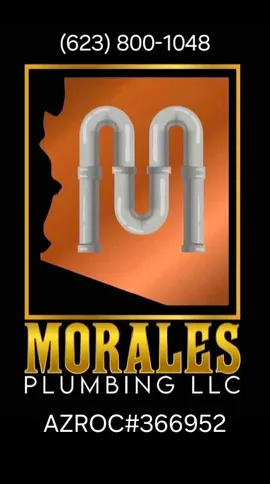 Morales Plumbing Arizona license plate